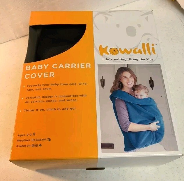 KOWALLI BABY CARRIER COVER (Olive Chocolate Heather) NOT A Carrier!-image