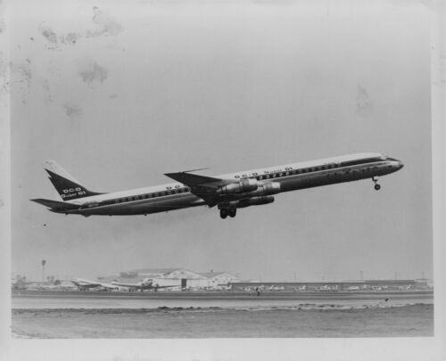 1966 Douglas DC-8 Super 61 Commerical Jet Airliner Press Photo | eBay