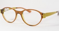 Face a Face NUEVA 6 299 Transparent Brown Olive UNIQUE RARE EYEGLASSES 49-16-140