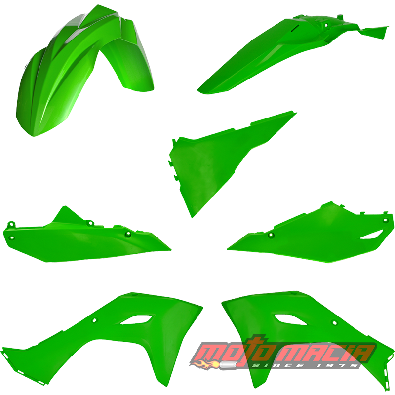 ぺつぺい ACERBIS PLASTIC KIT ORIGINAL `24 GREEN Kawasaki KX450F KX450X 2024
