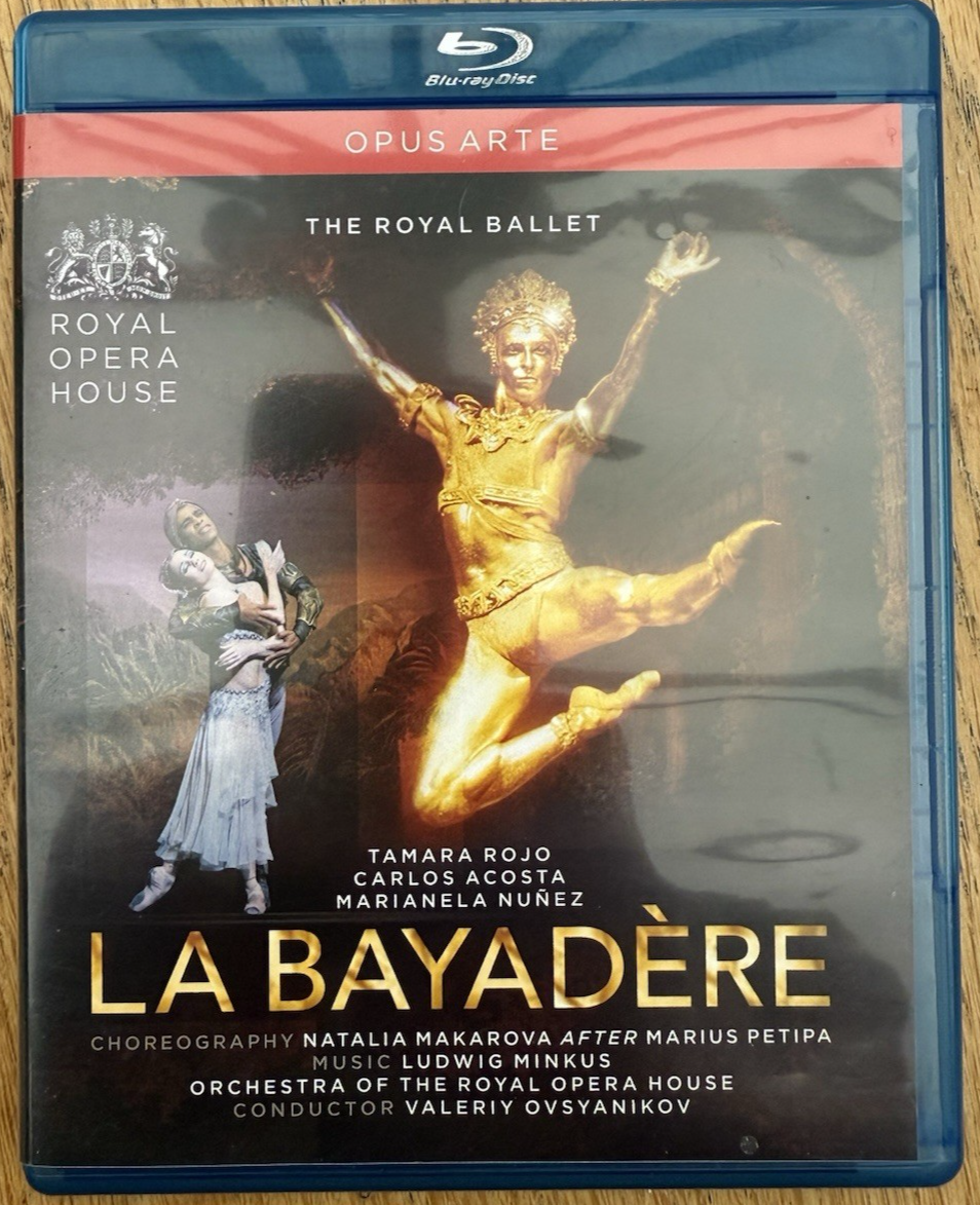 La Bayadere Tamara Rojo The Royal Ballet Blu-Ray Region Free With Booklet