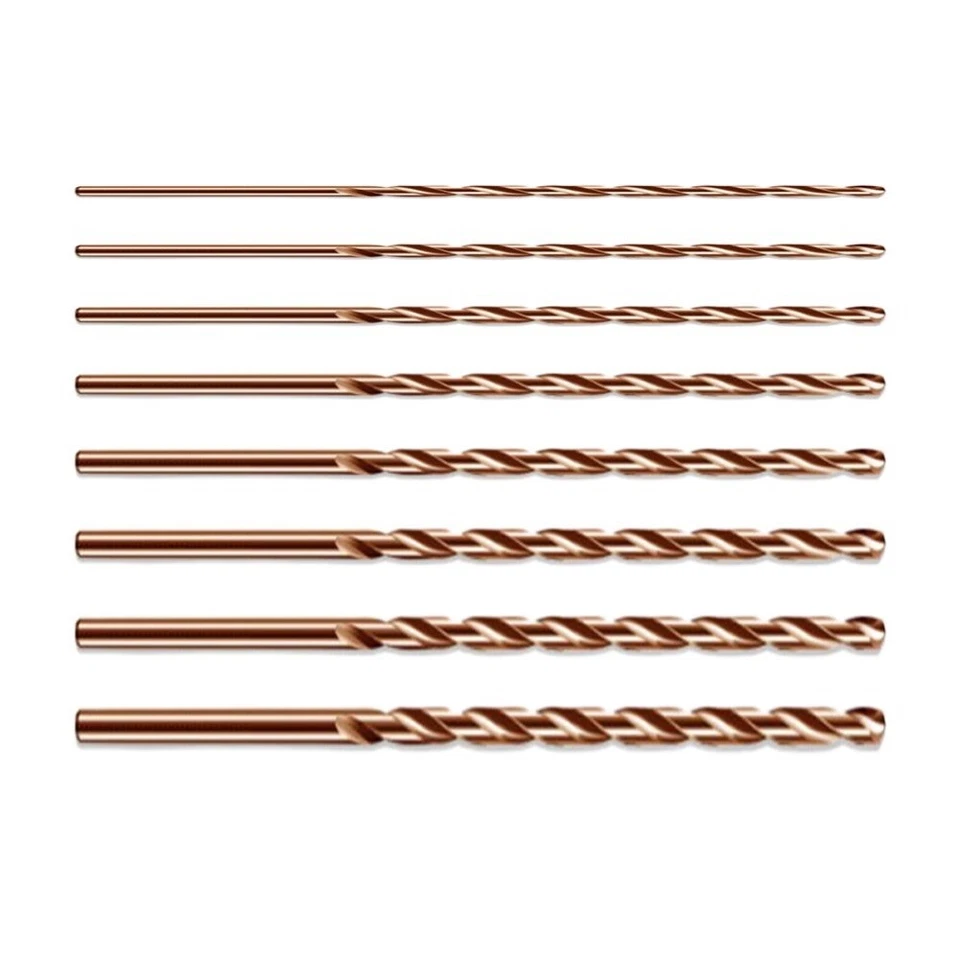 Foret Cobalt Professionnel pour Acier Inoxydable pour Métal 200mm de Long - Photo 2/4