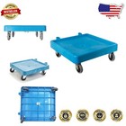 Heavy-Duty E-Z Glide Warewashing Rack Dolly for 19.75" Racks - 350 lbs Capacity