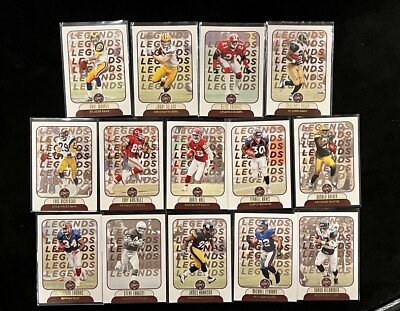 2021 LOT OF 14 LEGACY LEGENDS KURT WARNER, DEION SANDERS & MUCH MORE HOF