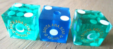 THREE Dice from the Santa Anna Star Casino Bernalillo New Mexico - E8J-26