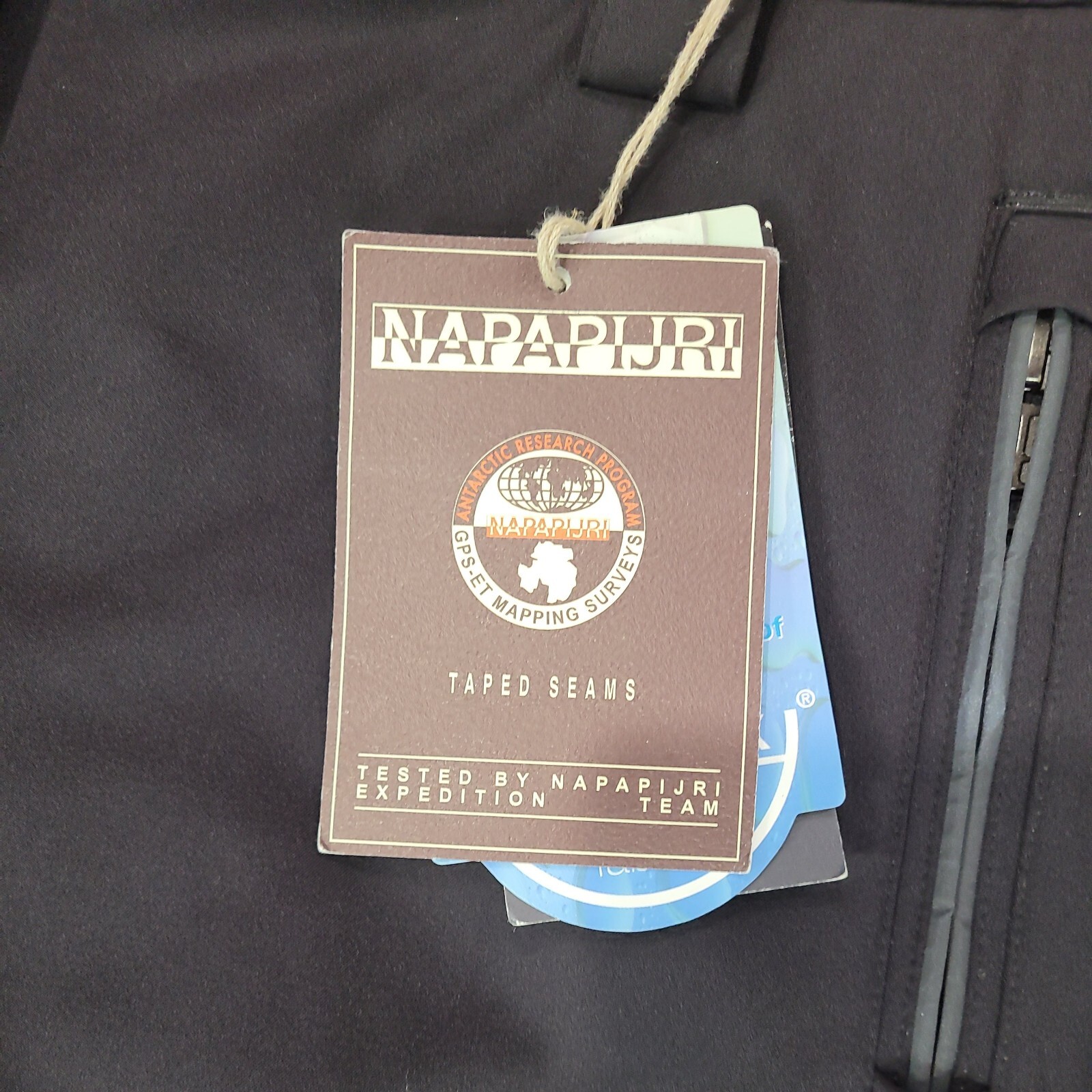 NWT - Napapijri Womens Taped Seams Mariz Black MurphyTech Ski Pants Sz Large