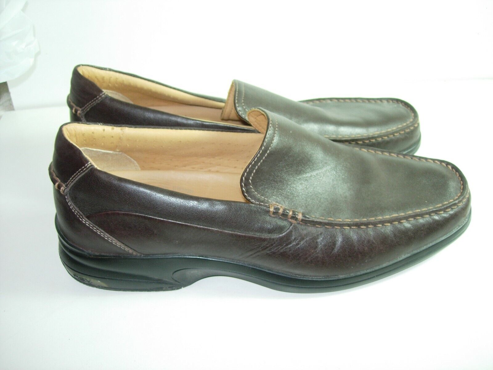 MENS BROWN Outlet sale feature LEATHER SPERRY LOAFERS DRESS BOAT CASUAL Choice COMFORT SHOE