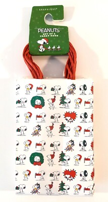 Snoopy Woodstock Peanuts / 8 tlg. Set Geschenktüten Tüte Tasche Bag / NEU USA