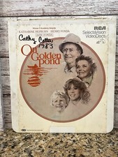 VTG "ON GOLDEN POND" RCA SELECTAVISION VIDEODISC - HENRY FONDA, K HEPBURN