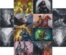 MTG Innistrad Midnight Hunt Art Series NON-SIGNATURE Cards CHOOSE ART STYLE
