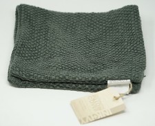 INK IVY Bree Chunky-Knit 12" x 20" Oblong Rectangle Pillow Cover - Charcoal