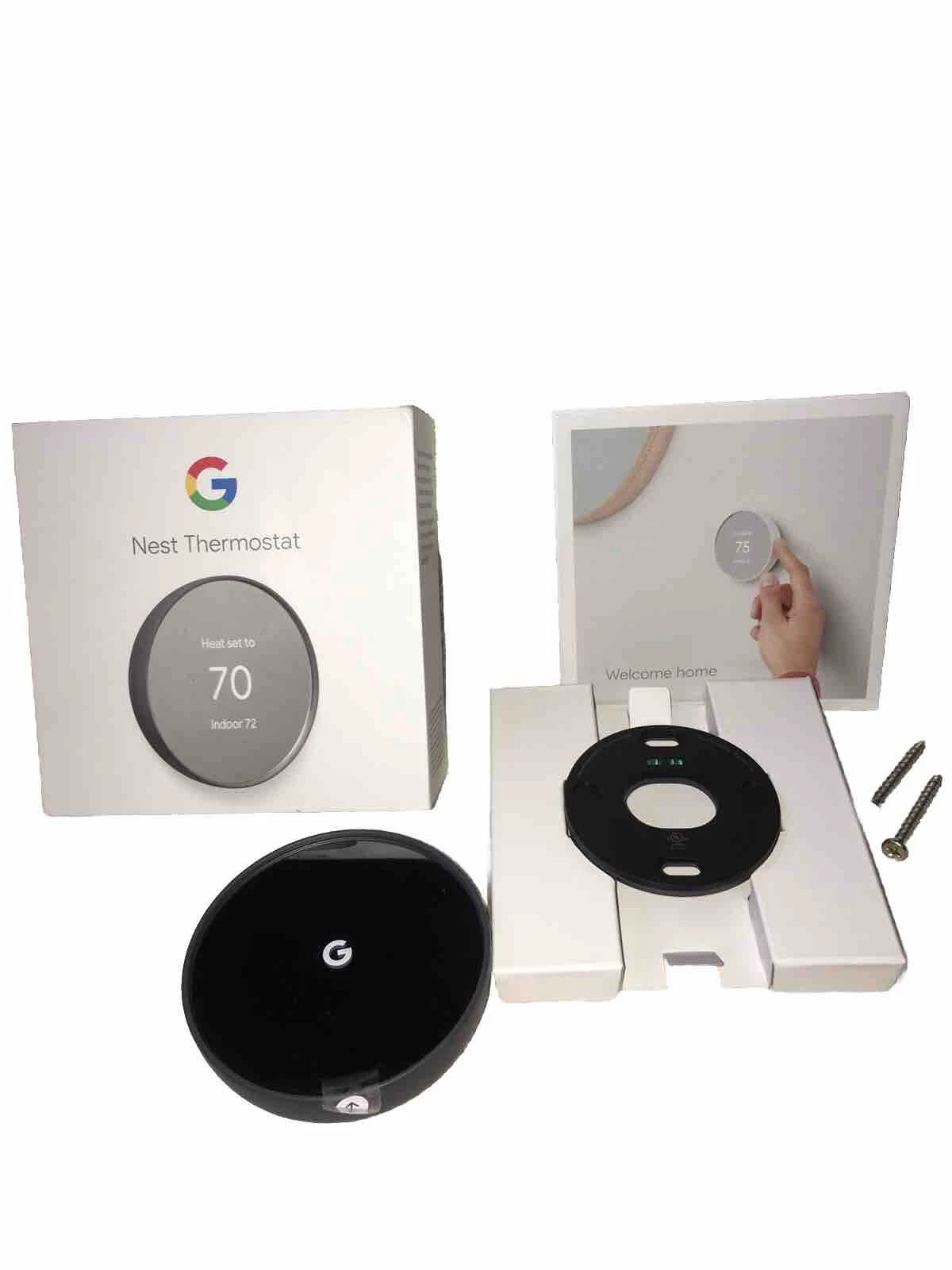 Google Nest Thermostat Charcoal w/box Unused