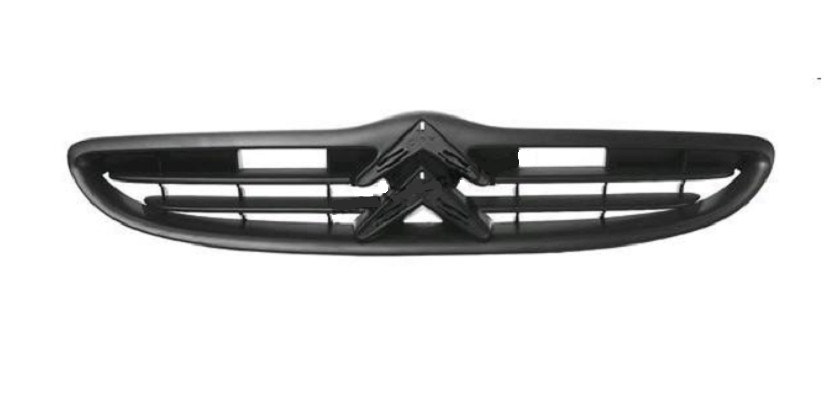 Grille radiateur noir avant pour Citroën Saxo 1999-2004 en plastique ABS