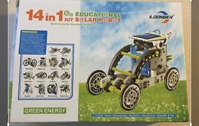 14 in 1 educational solar robot kit