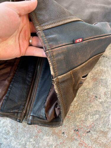 Diesel Vintage Leather Jacket - Picture 16 of 17