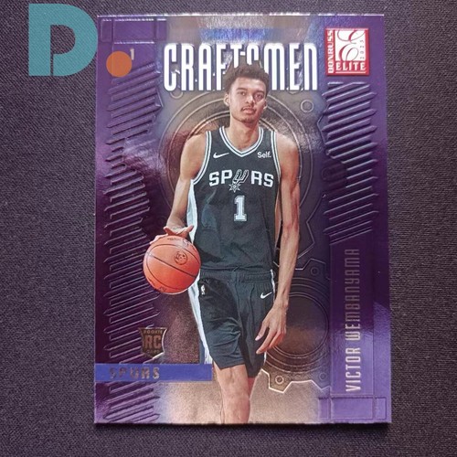 Victor Wembanyama [Purple] #17 2023 Donruss Elite Craftsmen card
