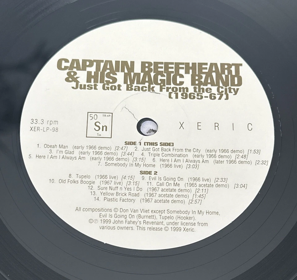 Captian Beefheart & His Magic Band Grow Fins Vol 1 Vinyl Ltd Edition NM / NM - Image 4 of 4