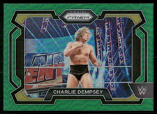 2024 Panini Prizm WWE Green Prizm #18 Charlie Dempsey wrestling card