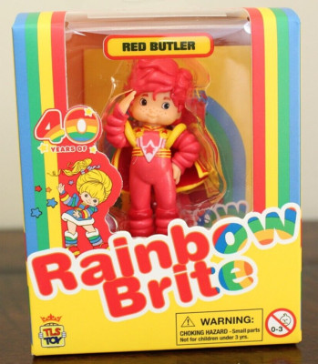 NEW Rainbow Brite RED BUTLER FIGURE CheeBee TLS 40th Anniversary NIB