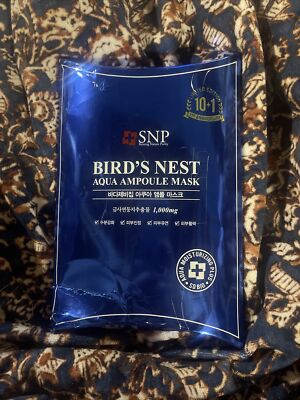 SNP AMPOULE MASK 10 PCs/Box -- US SELLER -- HYDRATE, NOURISH, REPAIR, BRIGHTEN