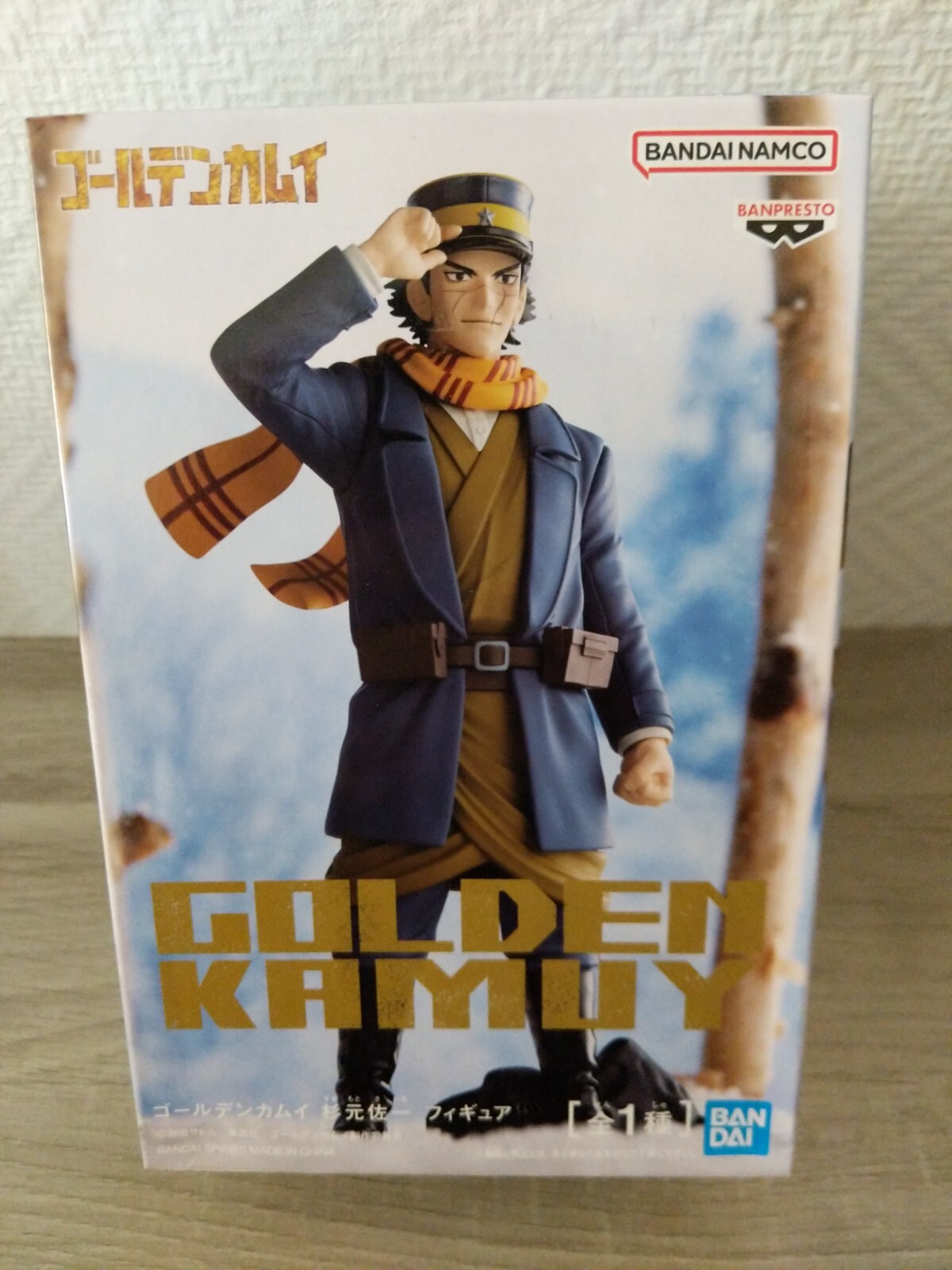 Figurine Golden Kamuy Saichi Sugimoto pour décoration de bureau et étagère manga