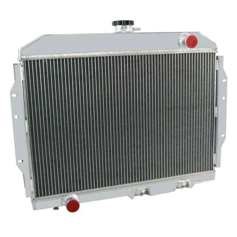 For 1958-1974 1965 AMC AMX Javelin Marlin Rambler SST V8 Aluminum 4 Row Radiator Foto 2 de 4