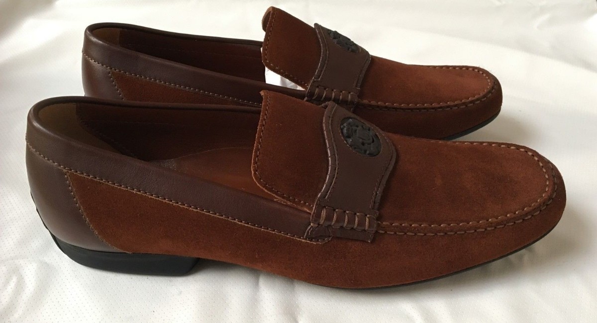 A. Testoni Men\'s Brown Suede Leather Driving Moccasin Shoes-‎ Size 9 Testoni - Products main image 2