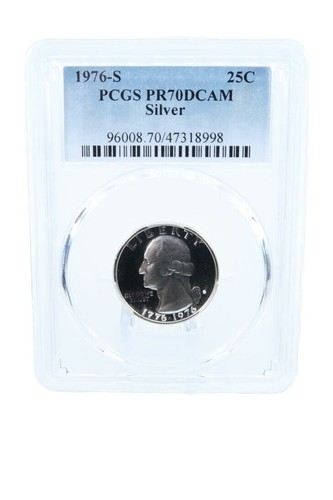 1995-S SILVER PCGS PR 70 DCAM Washington Quarter *** | eBay
