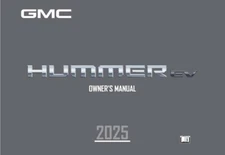 2025 GMC Hummer EV Owners Manual User Guide Reference Book OEM
