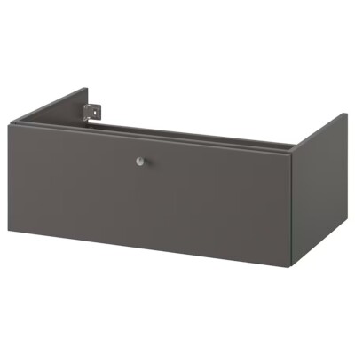 Ikea GODMORGON Vanity with 1 drawer Gillburen Dark Gray 31 1/2x18