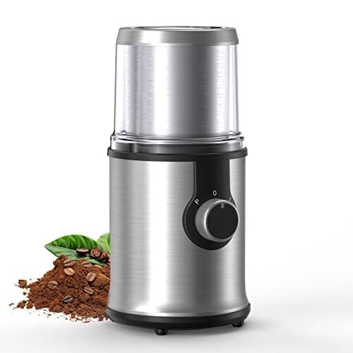 spice grinder with removable bowl