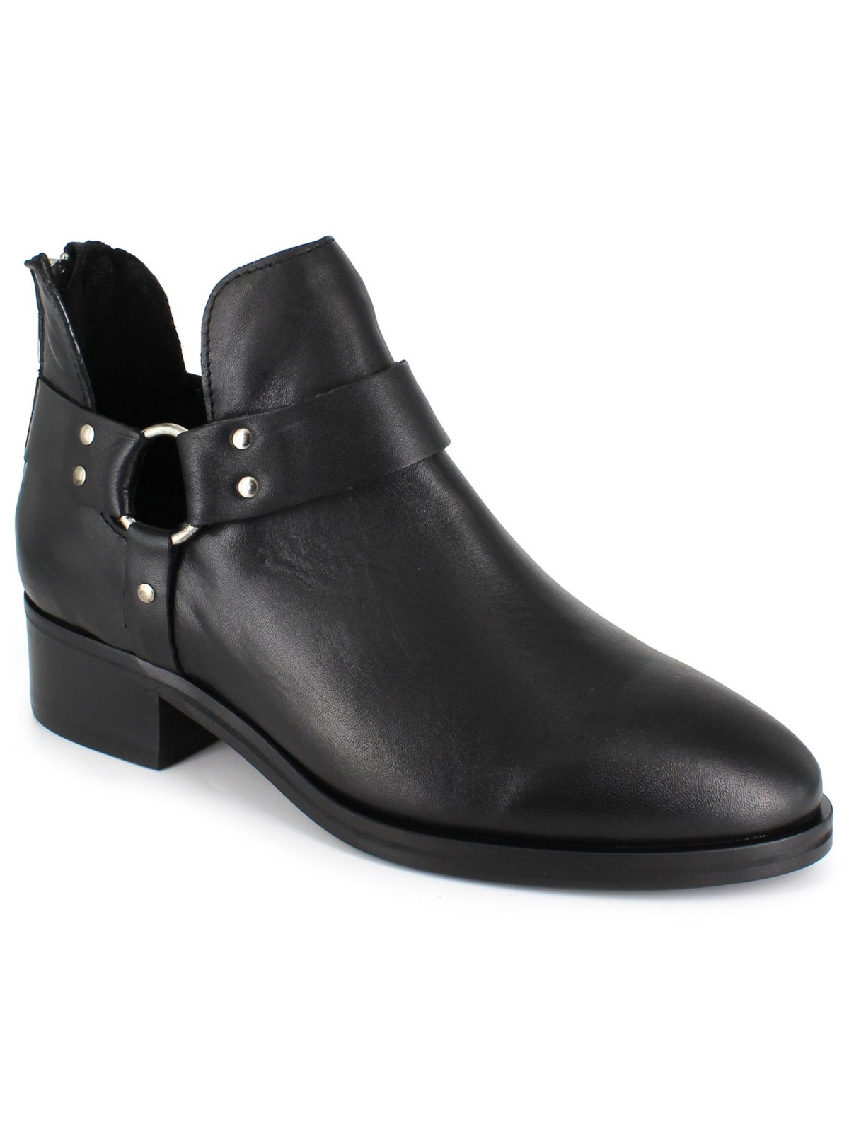 Женские черные ботильоны Garnie из миндальной кожи с уплотнительным кольцом ARTISAN BY ZIGI 7.5