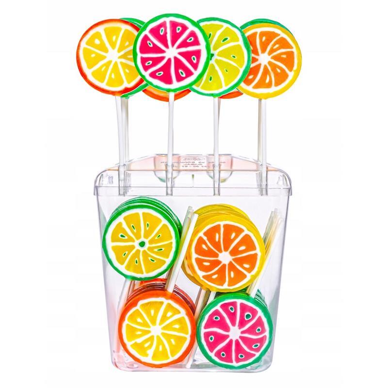 (19,99 EUR/kg) Lizaki deseniowe - große Polnische Lutscher 50 Stück x 26g