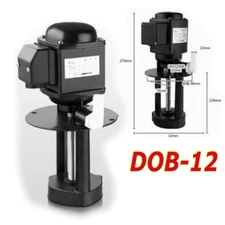 New DOB-12 Cooling Water Pump 40W 2860r/min 220V Machine Coolant Pump Tool