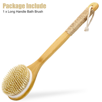 Soft best sale shower brush