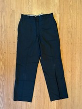 Vintage Vietname Army Trousers 30x28 1960s Wool Pants AG3444