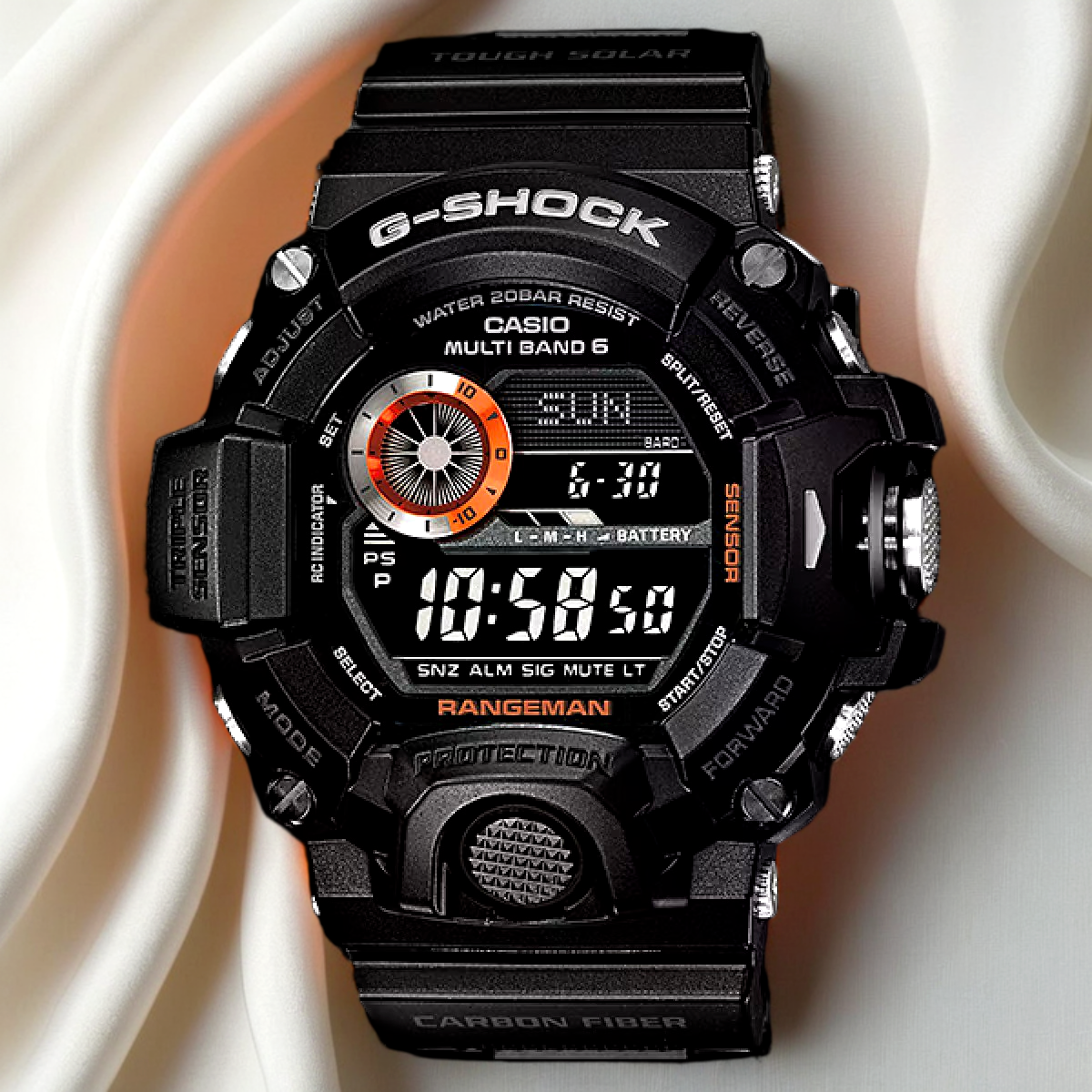 CASIO Watch G-SHOCK RANGEMAN Radio Solar GW-9400BJ-1JF Men's Black