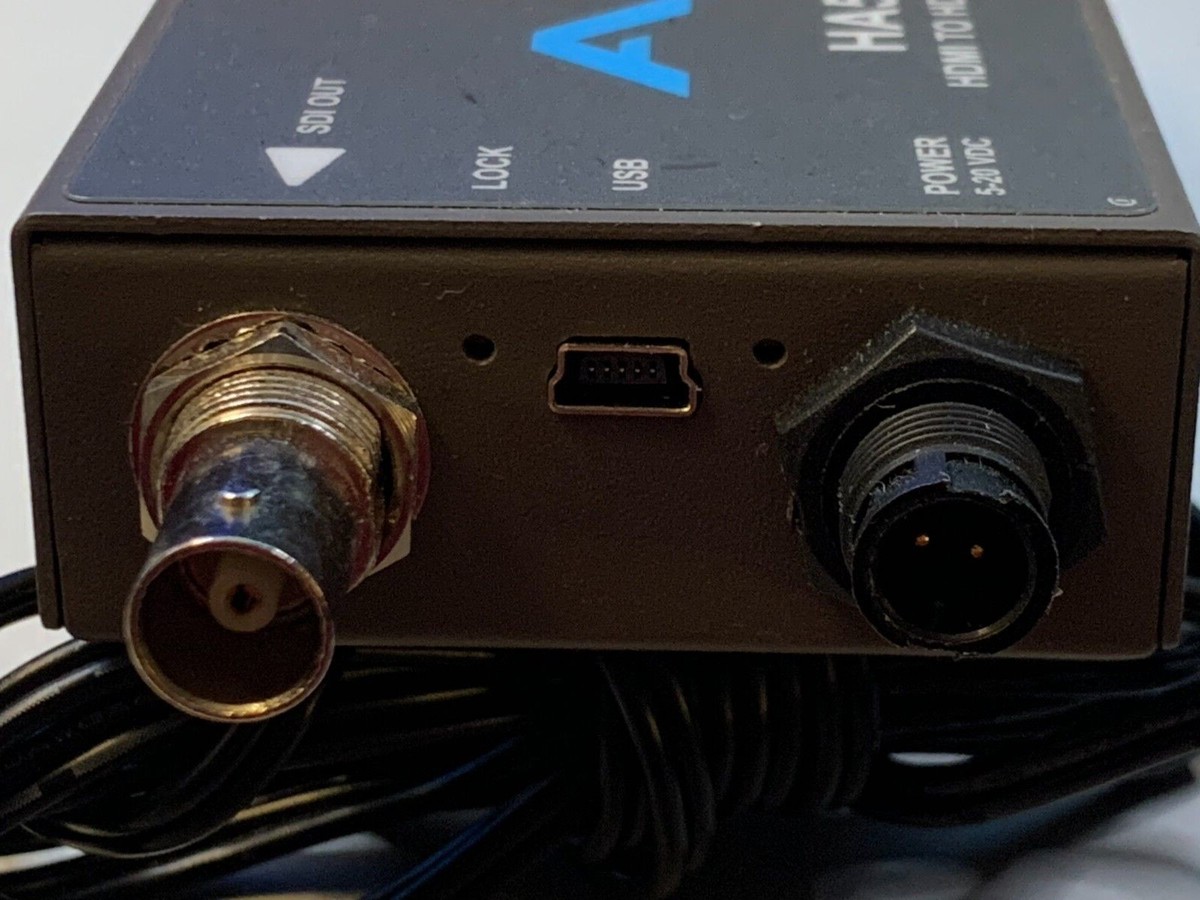 used AJA HA5-PLUS HDMI to HD/SD Converter w/ PA1015-050IB260