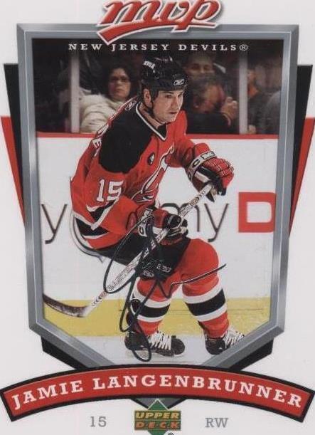 2006-07 Upper Deck MVP - Jamie Langenbrunner #179 - 1 of 1