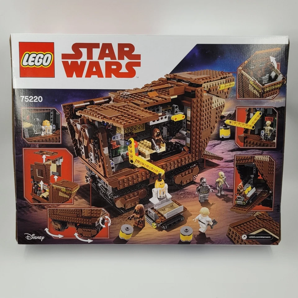 Star Wars Lego 75220 Sandcrawler (sellado de fábrica) sin usar, en caja  Foto 2 de 2