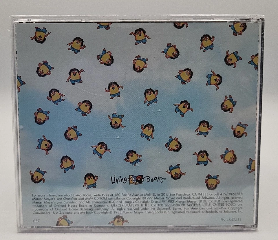 Mercer Mayer Little Critter Just Grandma & Me Living Books 1997 CDROM NEW - Image 4 of 4