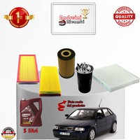 Inspektionskit Filter + ÖL FüR Audi A3 1.9 Tdi 96KW 130CV Von 2001-> 2003