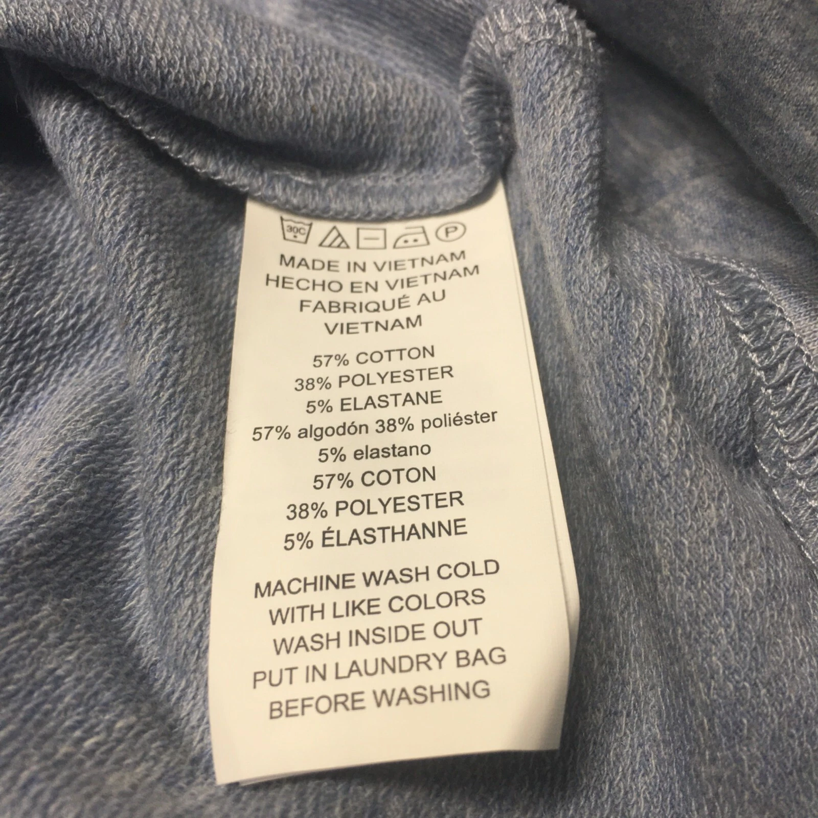 Felpa con cappuccio pullover leggera Michael Kors morbida stringata donna taglia L