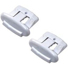 2-Pack HQRP Rack Slide End Cap for GE Dishwasher, WD12X10304 PS2370502 AP4484666