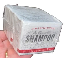 J.R.LIGGETT’S All-Natural Shampoo 3 Pack Old Fashioned Bars Original Formula
