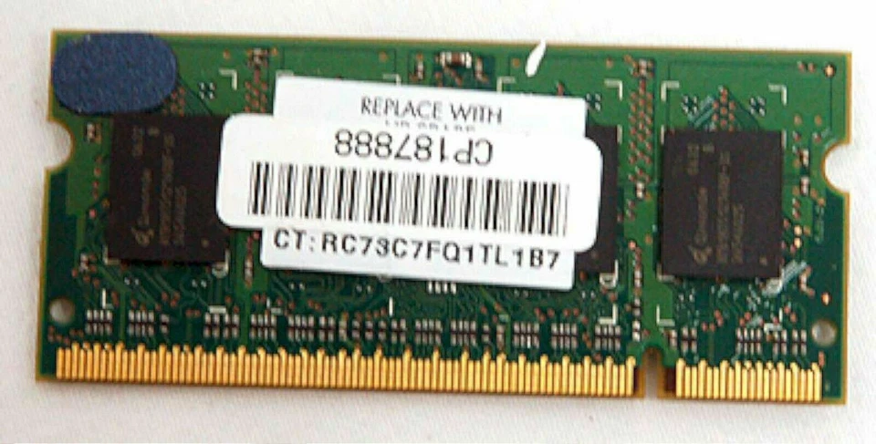 NEW Laptop 512mb DDR2 PC5300 Memory RAM 431402-001 V6000 DV6000 F700 F500 - Image 2 of 2