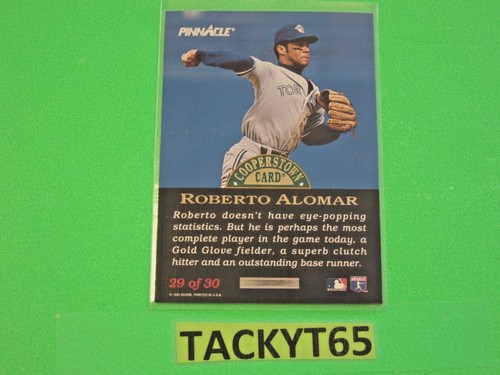 PINNACLE COOPERSTOWN BASEBALL 1993 CARTA SINGOLA(E) NRMT-MT - Foto 9 di 25