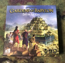 GARDENS of BABYLON Board Game w/ The Assyrian Expansion ~