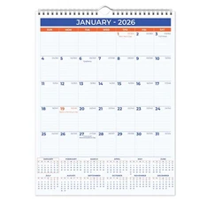 2026 Wall Calendar - January 2026 - December 2026, 2026 Planner, Size 11" x 8.5"
