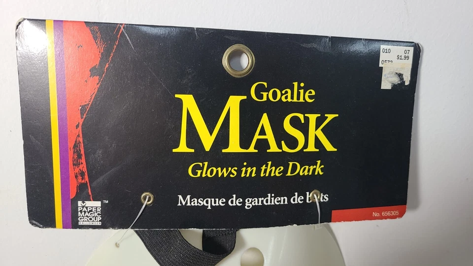 Máscara de portero de hockey Jason 1996 de colección Halloween viernes 13 nueva con etiquetas Foto 2 de 4